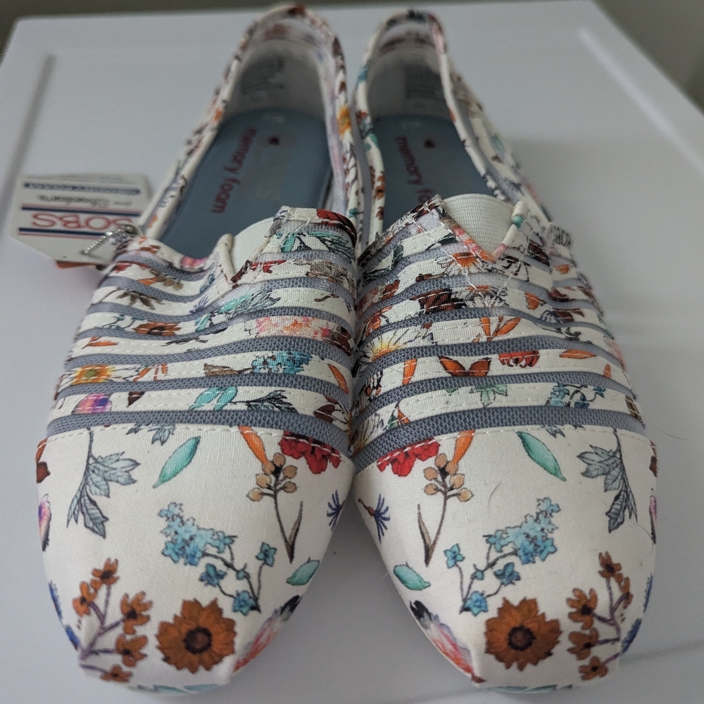 Bobs Floral Flats